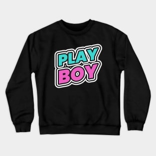 Play Boy Playboy Player Crewneck Sweatshirt